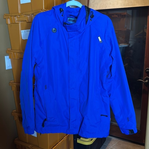 Denali Other - Denali Rain Jacket Mens Blue Size Large Waterproof Breathable Rainwear